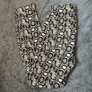 Good American Snakeskin Jeans